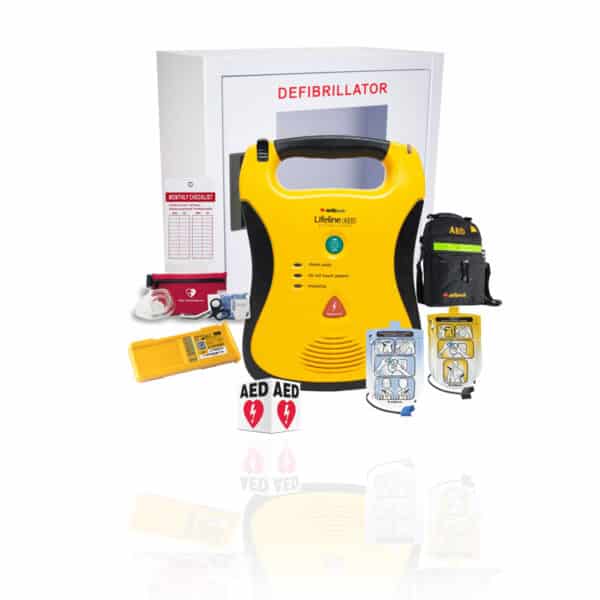 Refurbished Defibtech Lifeline AED school Package