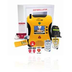 Refurbished Defibtech Lifeline View AED Church Package