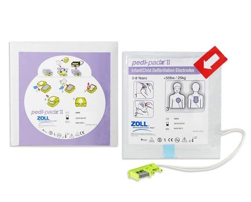 ZOLL AED Plus Pediatric Electrode Pads Pedi padz