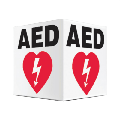 aed 3D Sticker