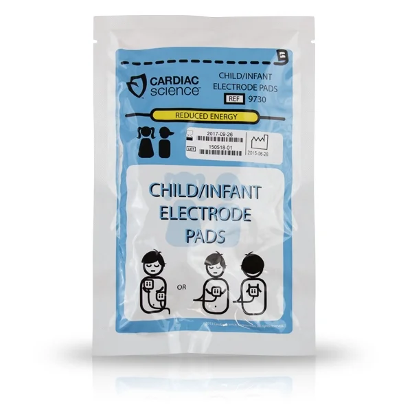 Cardiac Science Powerheart G3 Pediatric Electrode Pads