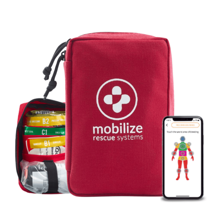 Mobilize Rescue Public Access Trauma Kit with App - California Medical ...