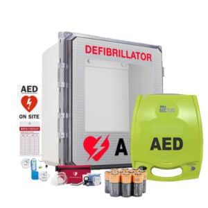 ZOLL AED Plus with Outdoor Cabinet