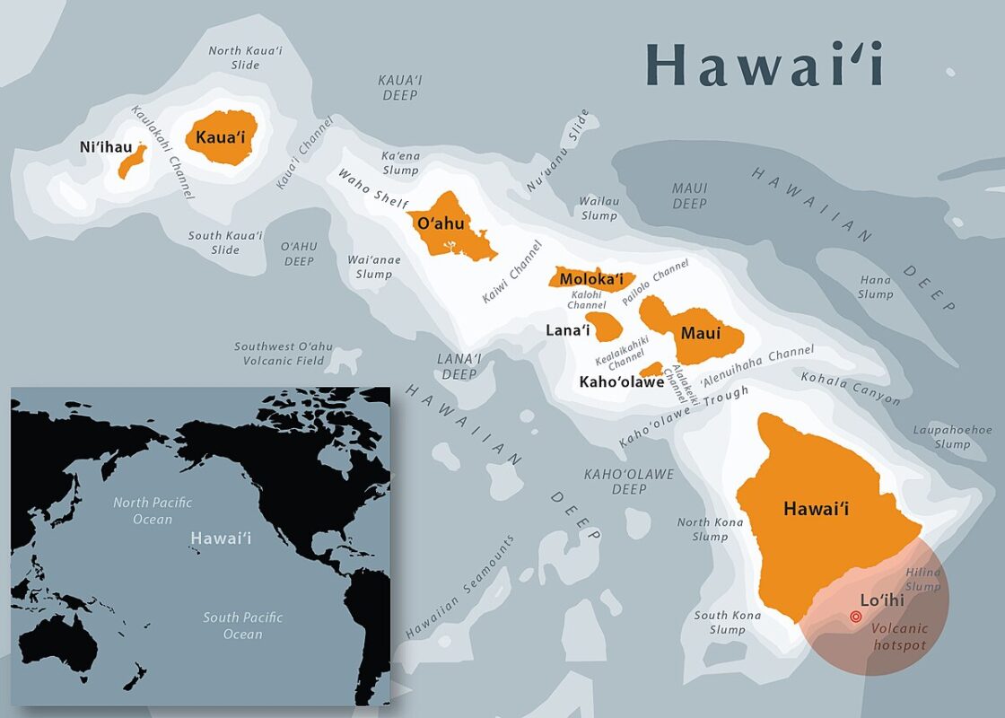 Hawaii State Map